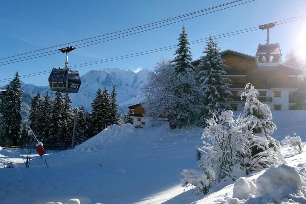 Studio Bettex 4P- Vue Mont-Blanc Saint-Gervais-les-Bains Exterior foto